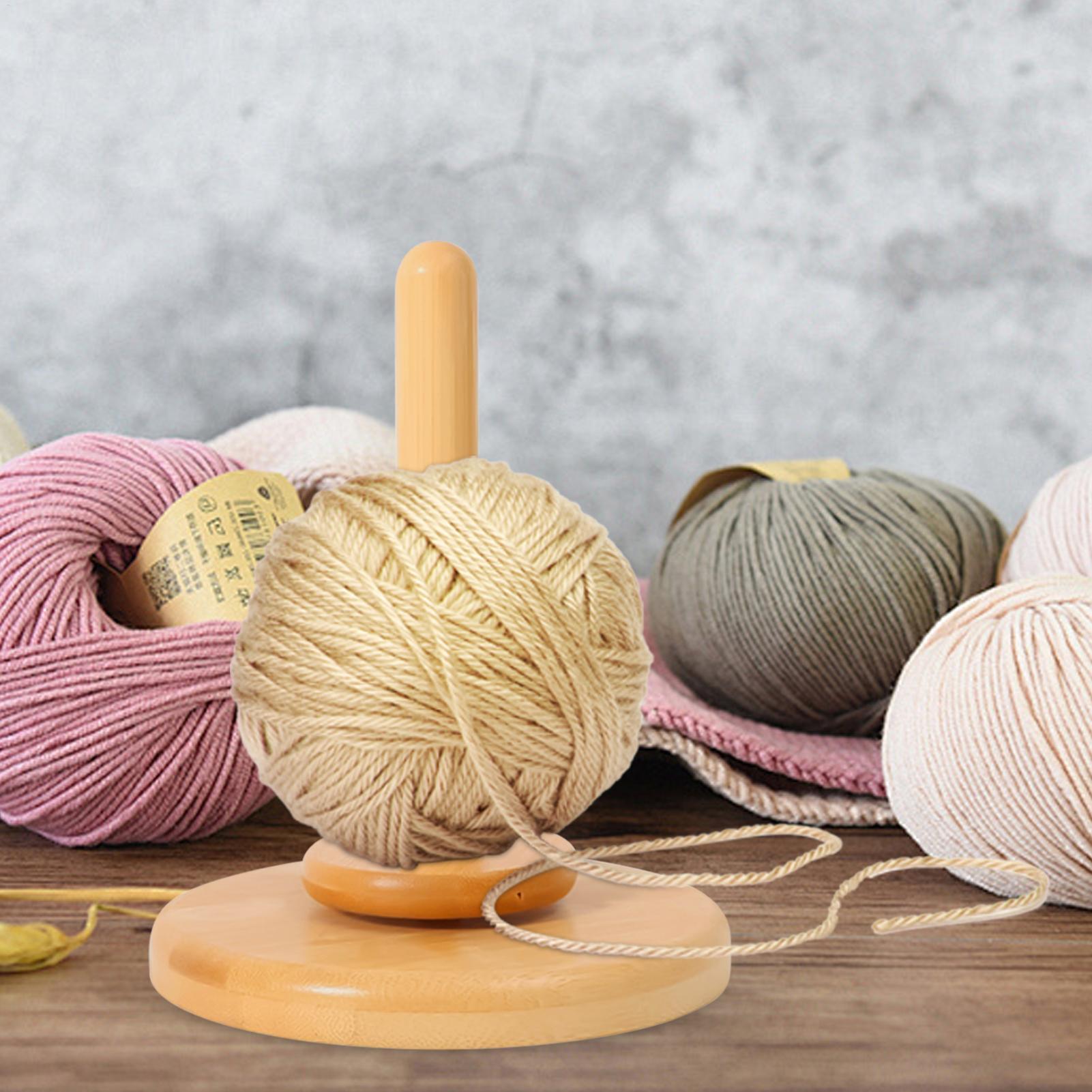 Yarn Holder Knitting Yarn Wind - Embroidery Studio ulasan dan harga