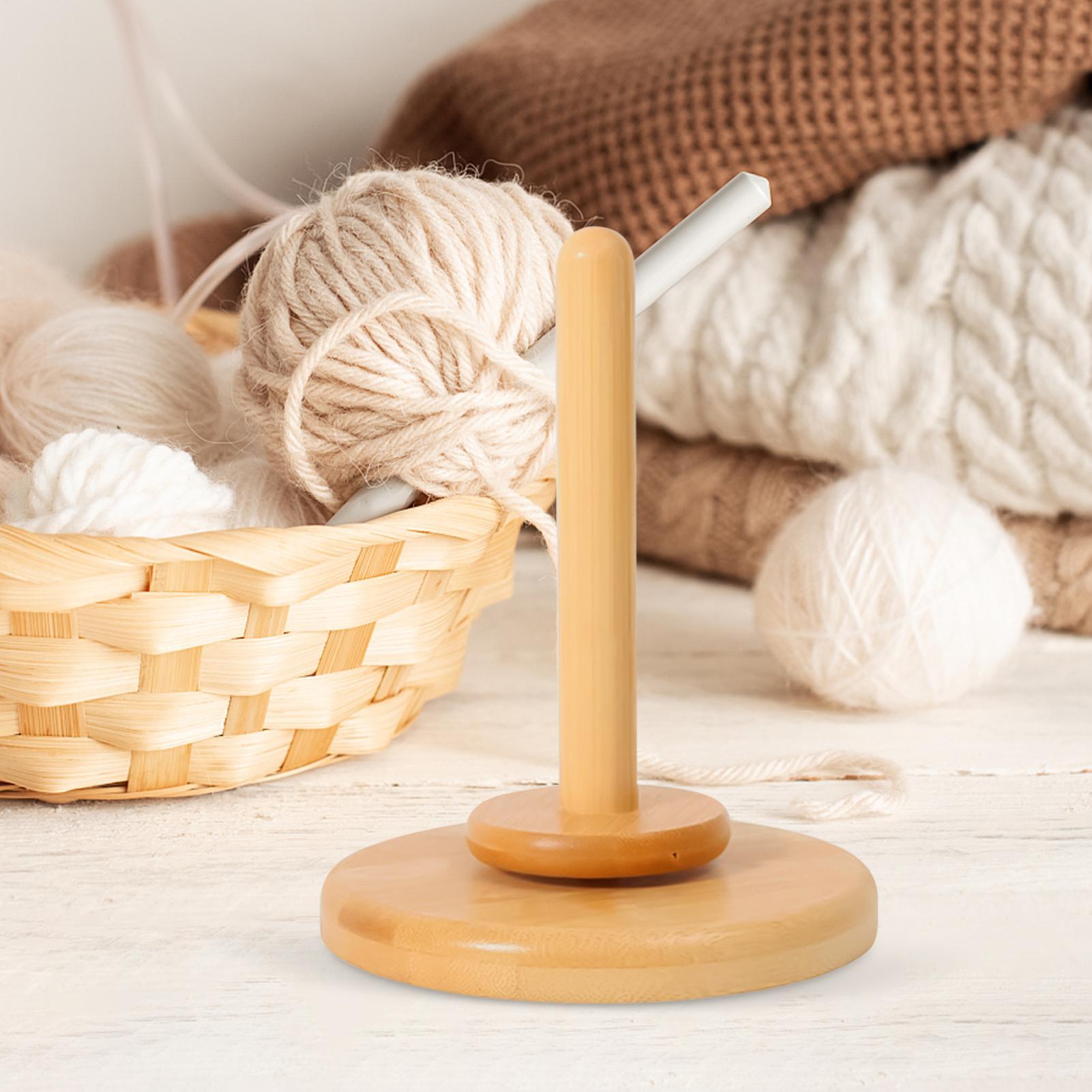 Yarn Holder Knitting Yarn Wind - Embroidery Studio ulasan dan harga