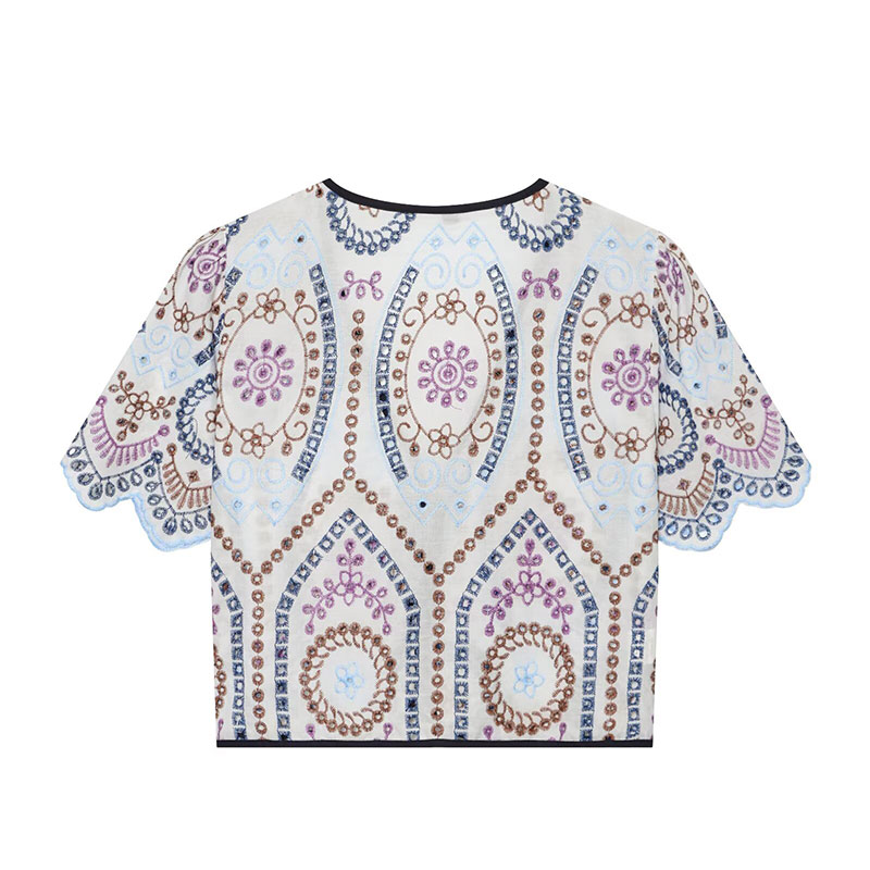 Nlzgmsj 2026 Summer Women Embr - Embroidery Men Shirt ulasan dan harga