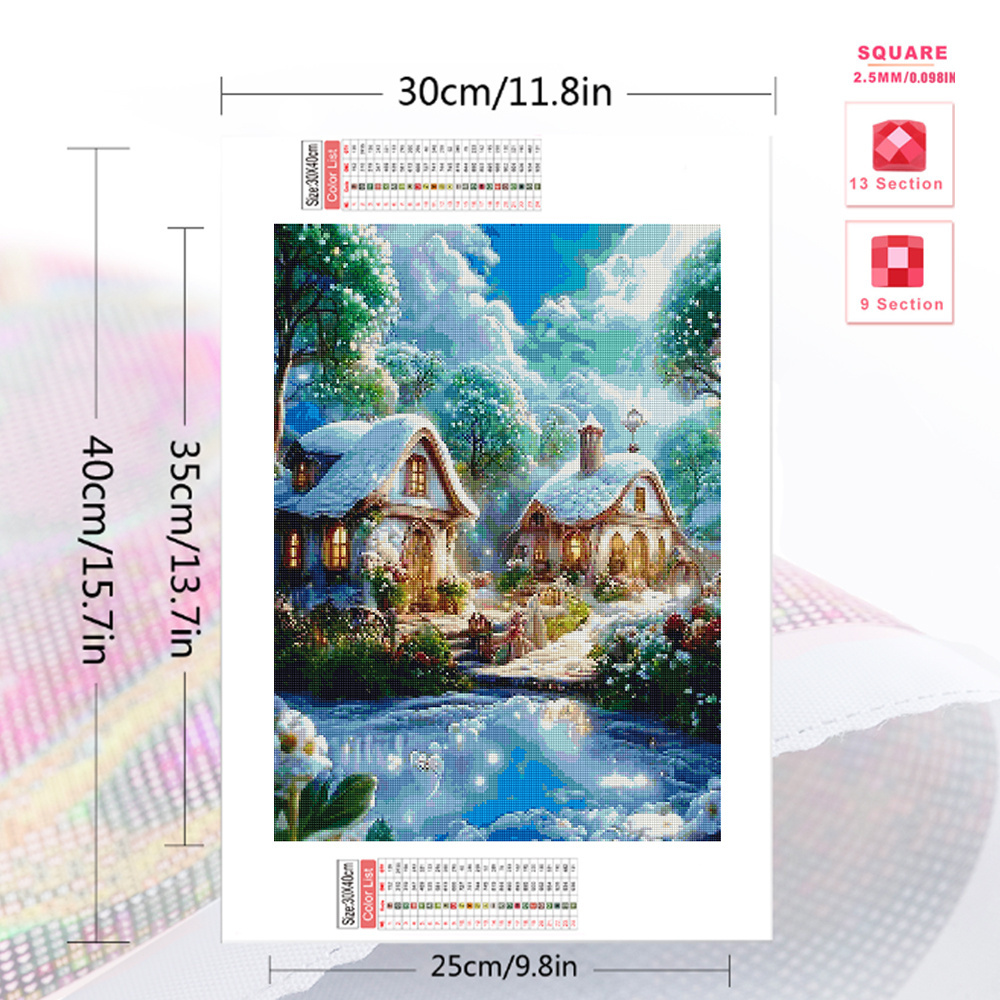 Evershine House Diamond Painti - Embroidery House ulasan dan harga