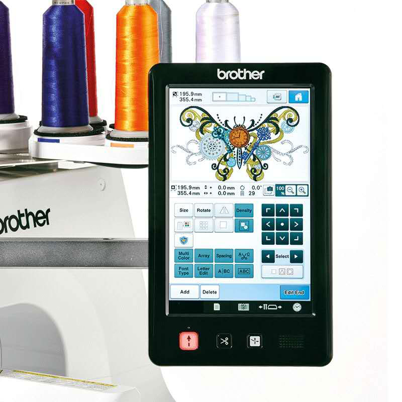 Automatic Programmable Compute - Embroidery Machine Computerized ulasan dan harga