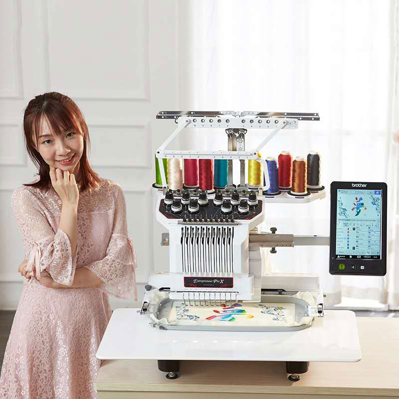 Automatic Programmable Compute - Embroidery Machine Computerized ulasan dan harga