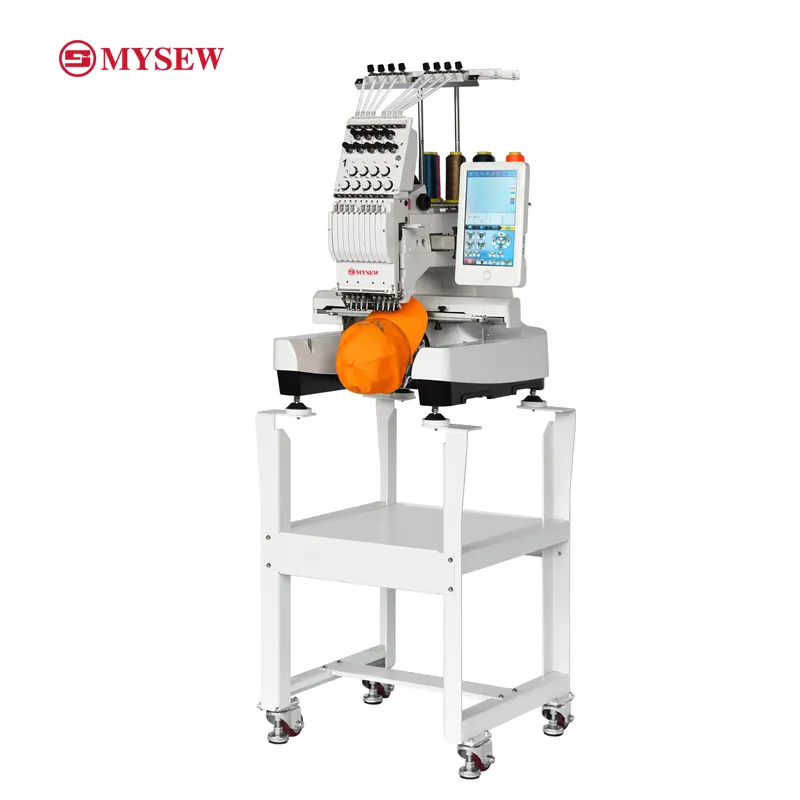 MYSEW MFS800  9  s Single Head - Embroidery Machine Computerized ulasan dan harga