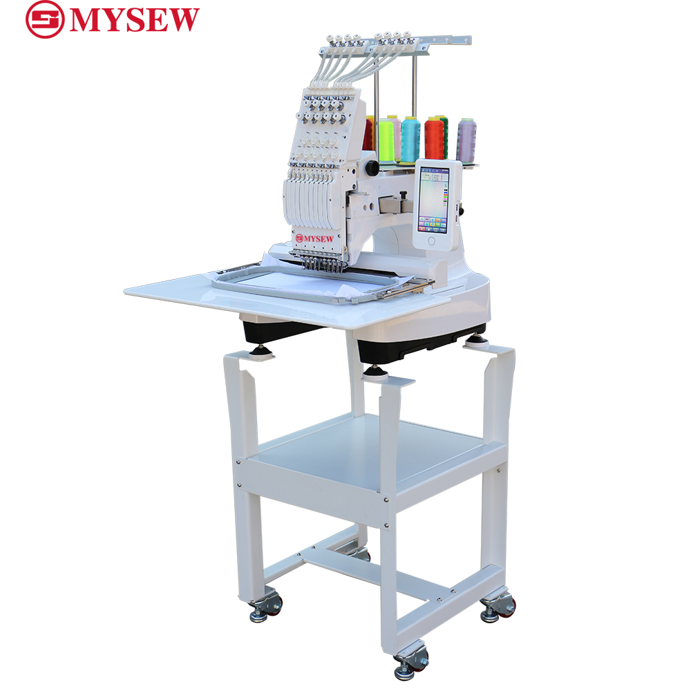 MYSEW MFS800  9  s Single Head - Embroidery Machine Computerized ulasan dan harga