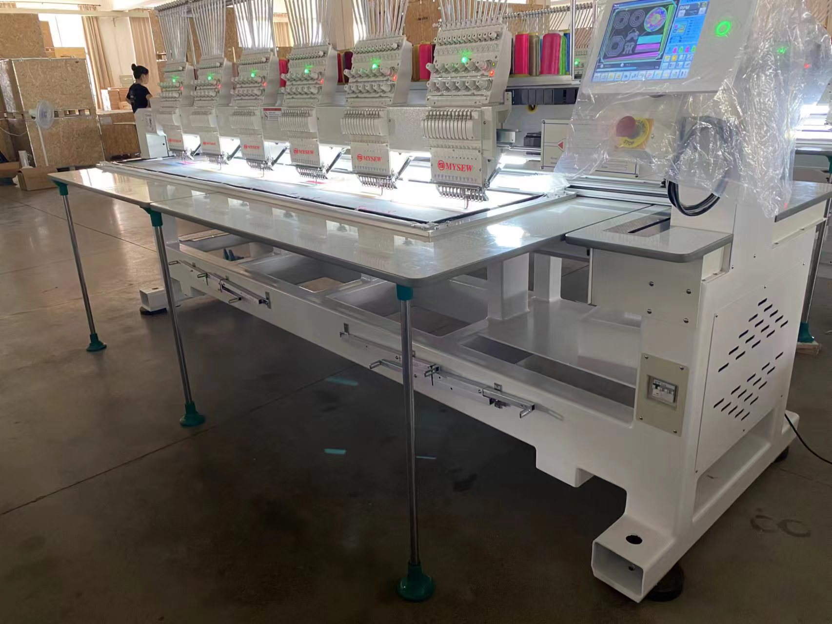 MFGS 1506 15  s 6 Head Automat - Embroidery Machine Computerized ulasan dan harga