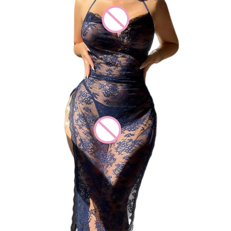 Sexy Erotic Set Women Lace Nig - Embroidery Underwear ulasan dan harga