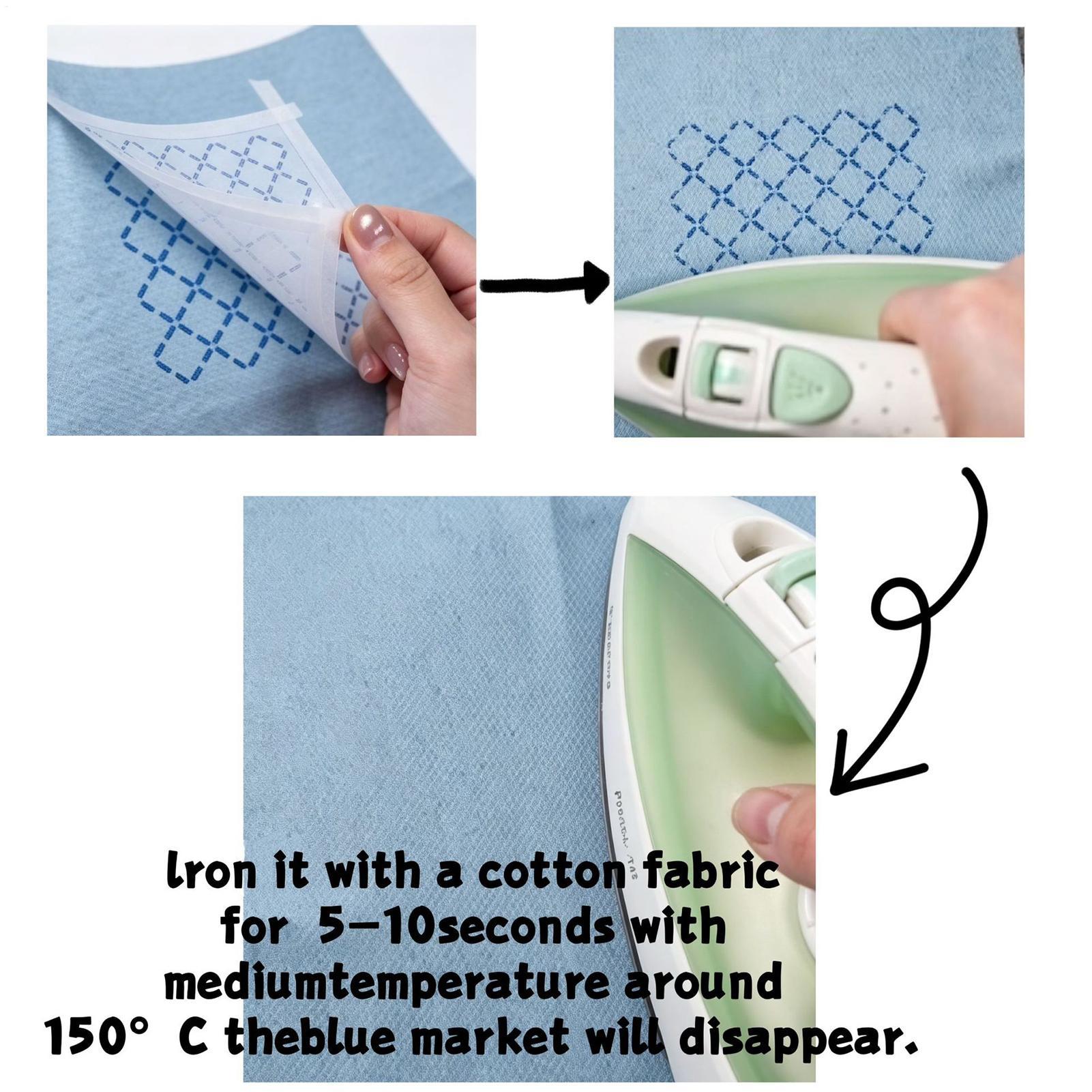 40g/can Heat Erasable Fabric C - Embroidery Kit ulasan dan harga