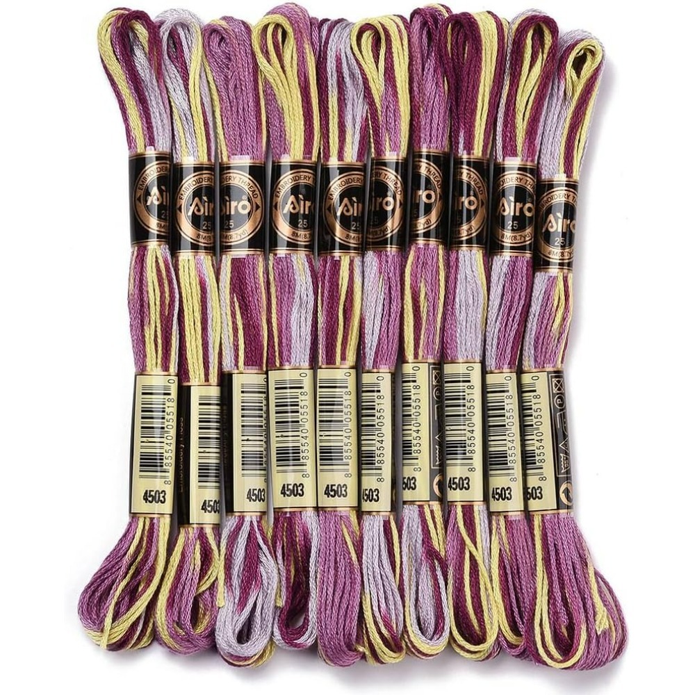 6 Strands Purple Variegated Em - Embroidery Kit ulasan dan harga