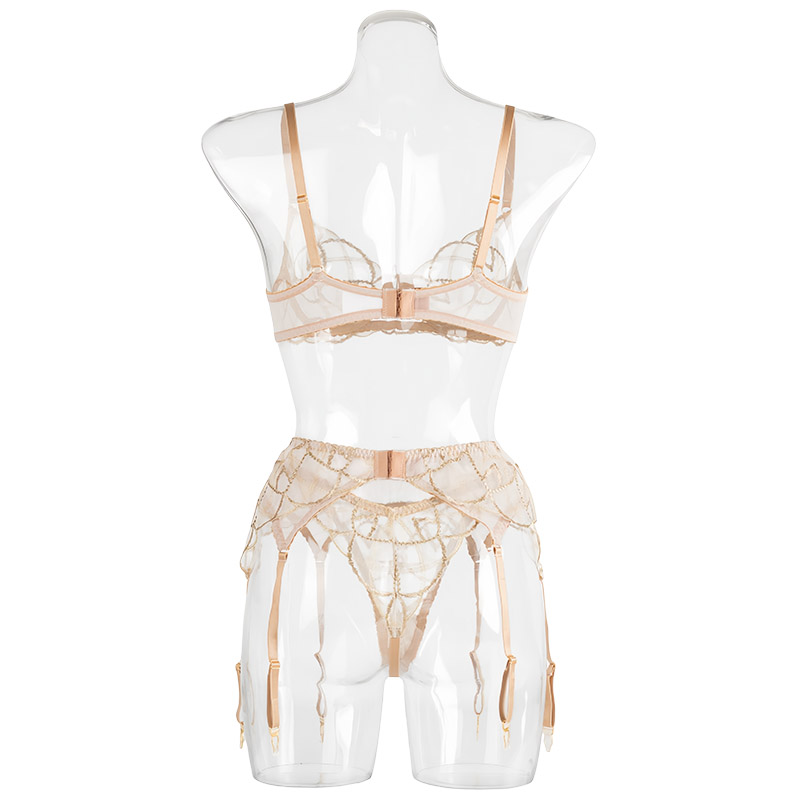 Sexy Lingerie Pack Women Women - Embroidery Underwear ulasan dan harga