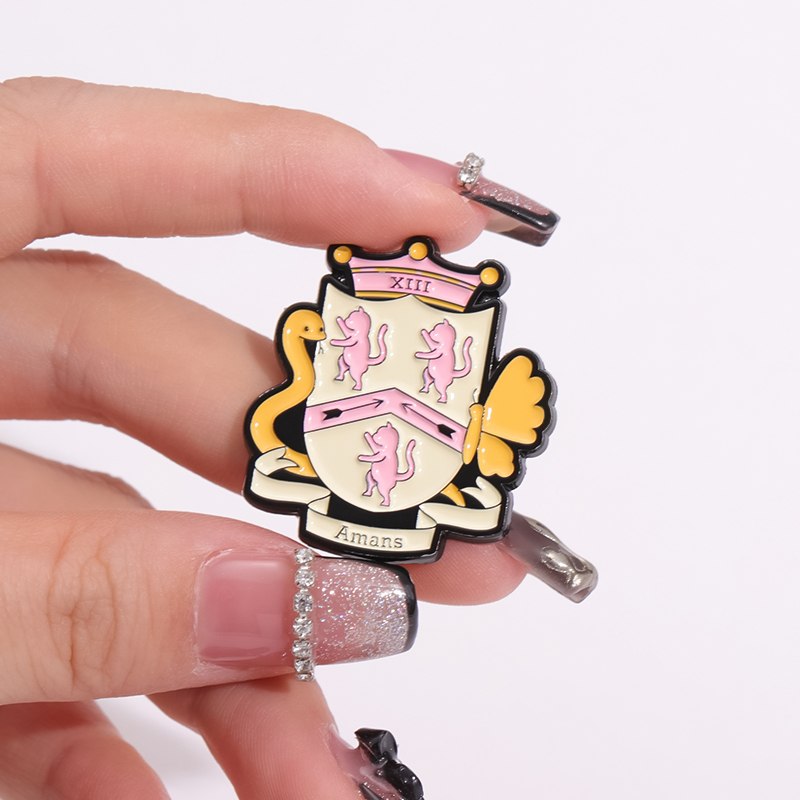 Romantic Song Lyrics Enamel Pi - Embroidery House ulasan dan harga