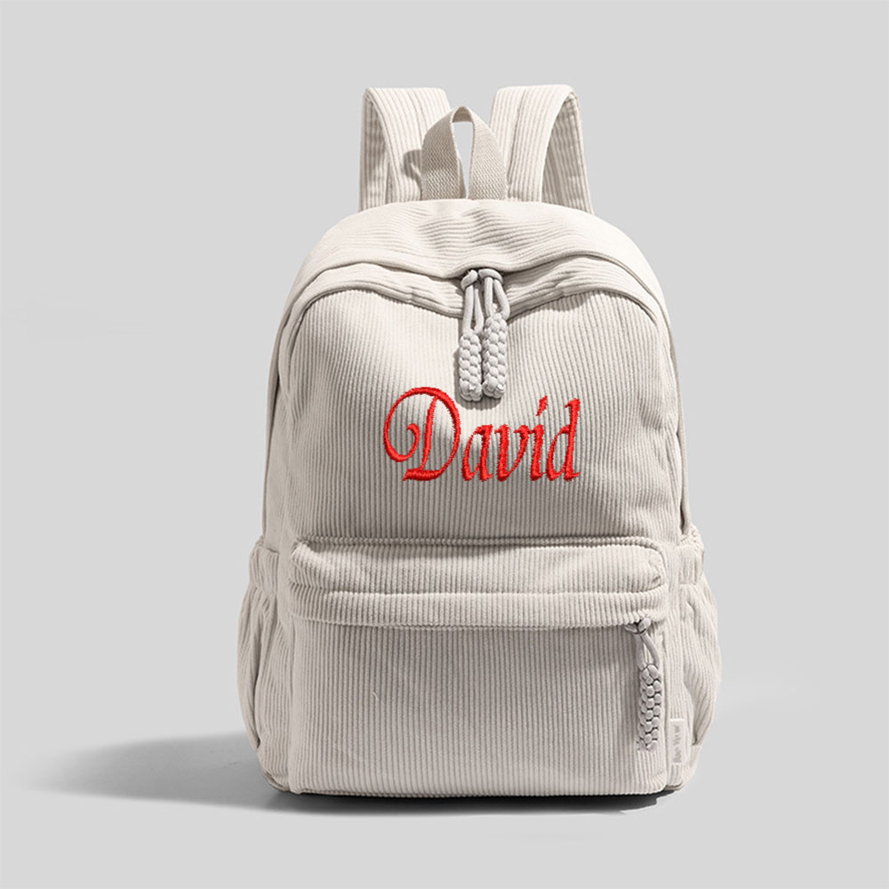 Personalized Backpack 2025 Sof - Embroidery Name Designs ulasan dan harga