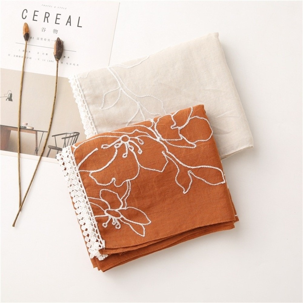 Versatile Elegant Hijab Scarf  - Embroidery Hijab ulasan dan harga