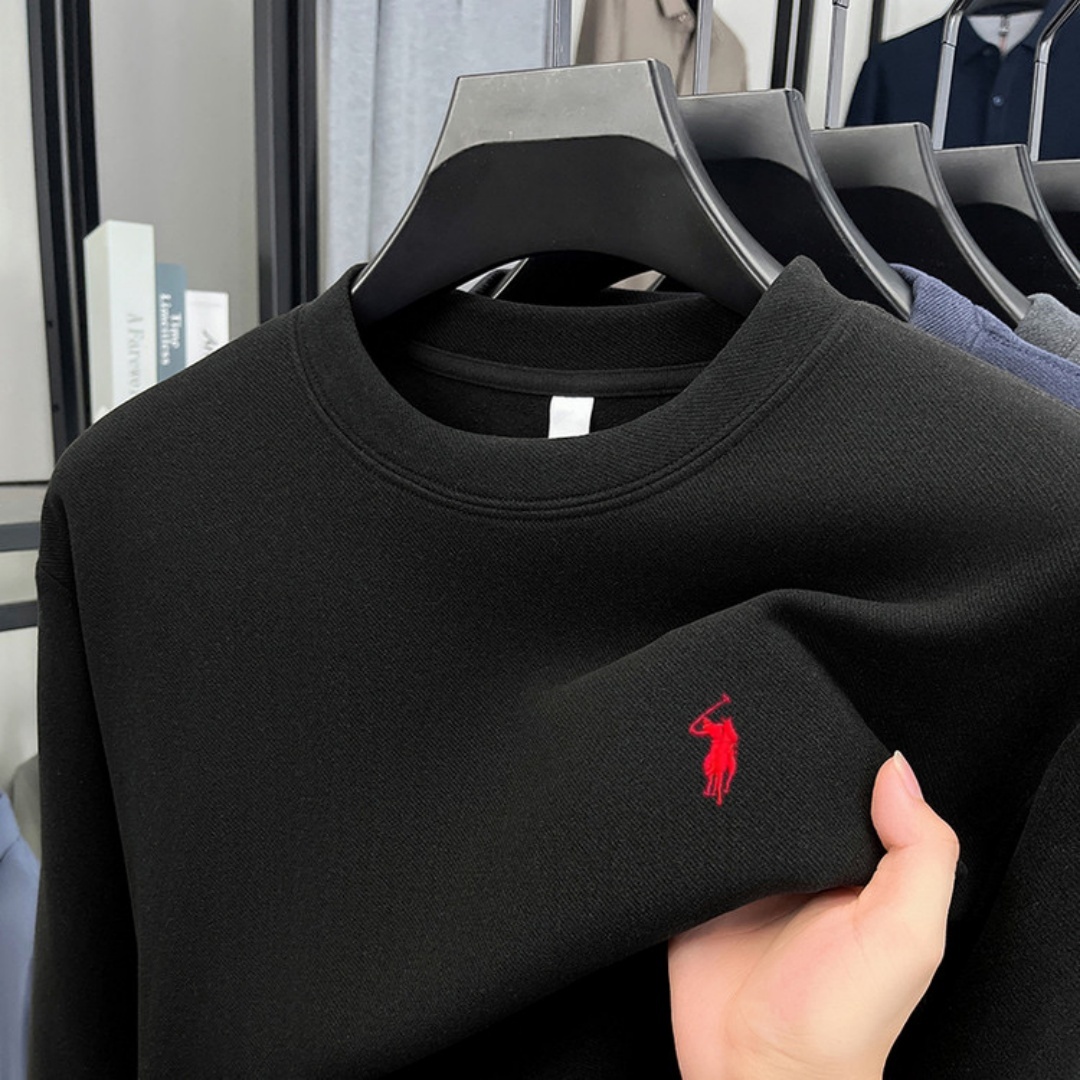 100% pure cotton high-end bran - Embroidery Men Shirt ulasan dan harga