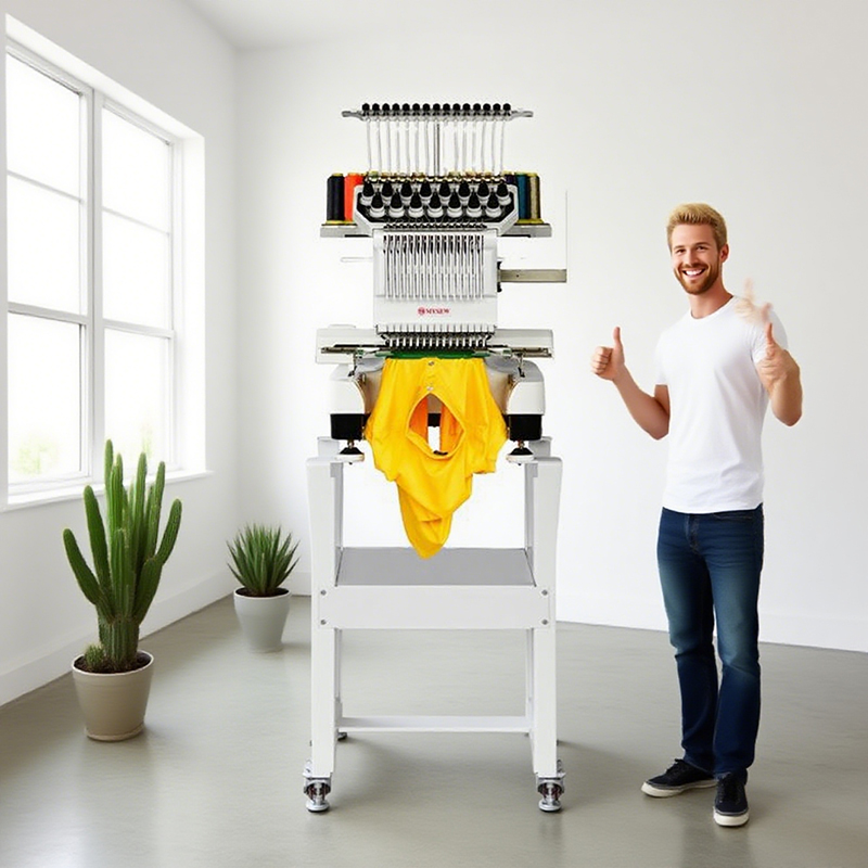 MYSEW MFS 1500 Automatic Compu - Embroidery Machine Computerized ulasan dan harga