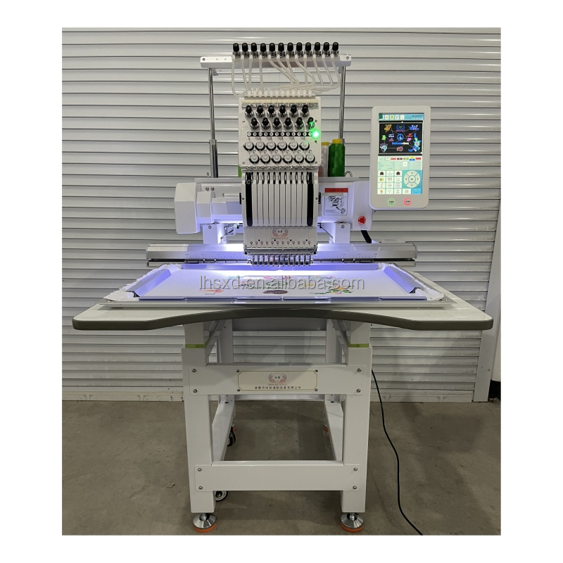 Single Head 12 15 Computerized - Embroidery Machine Computerized ulasan dan harga