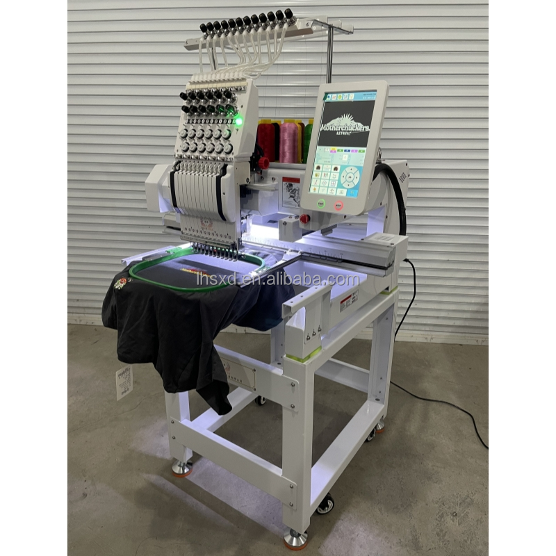 Single Head 12 15 Computerized - Embroidery Machine Computerized ulasan dan harga