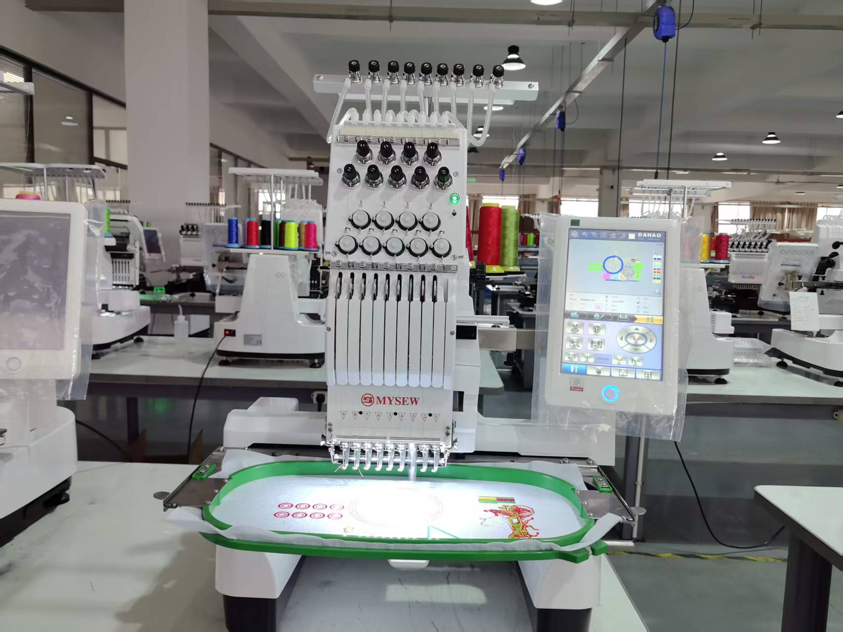 MFS800(scope:36*20cm) Automati - Embroidery Machine Computerized ulasan dan harga