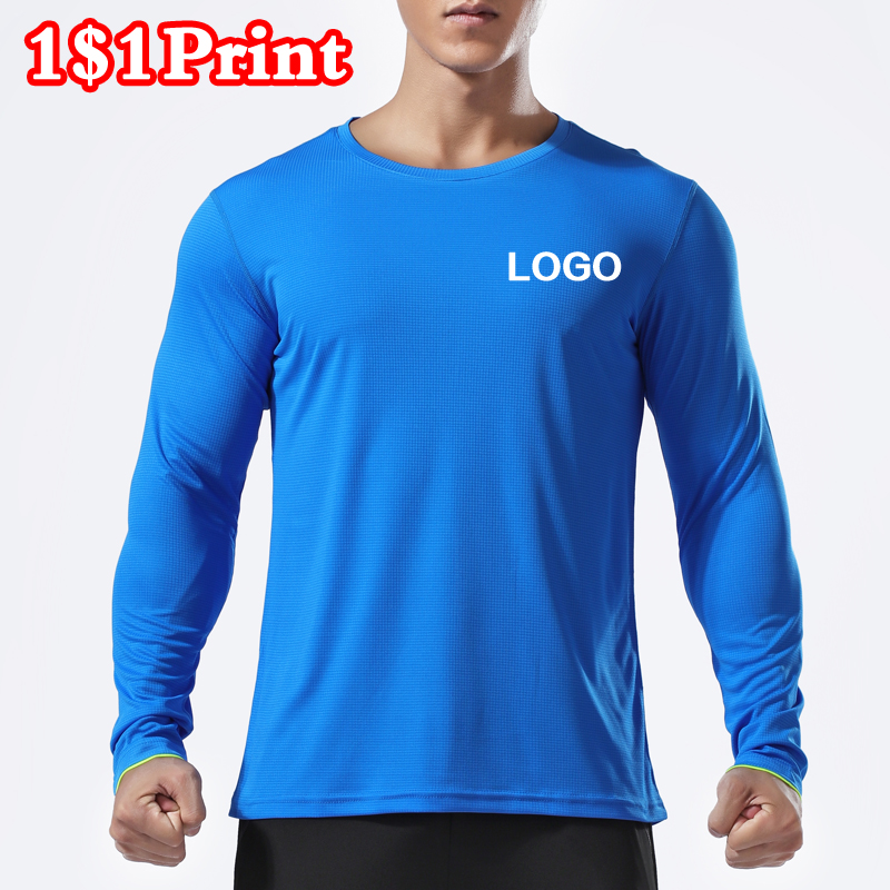Sports quick drying long sleev - Embroidery Men Shirt ulasan dan harga