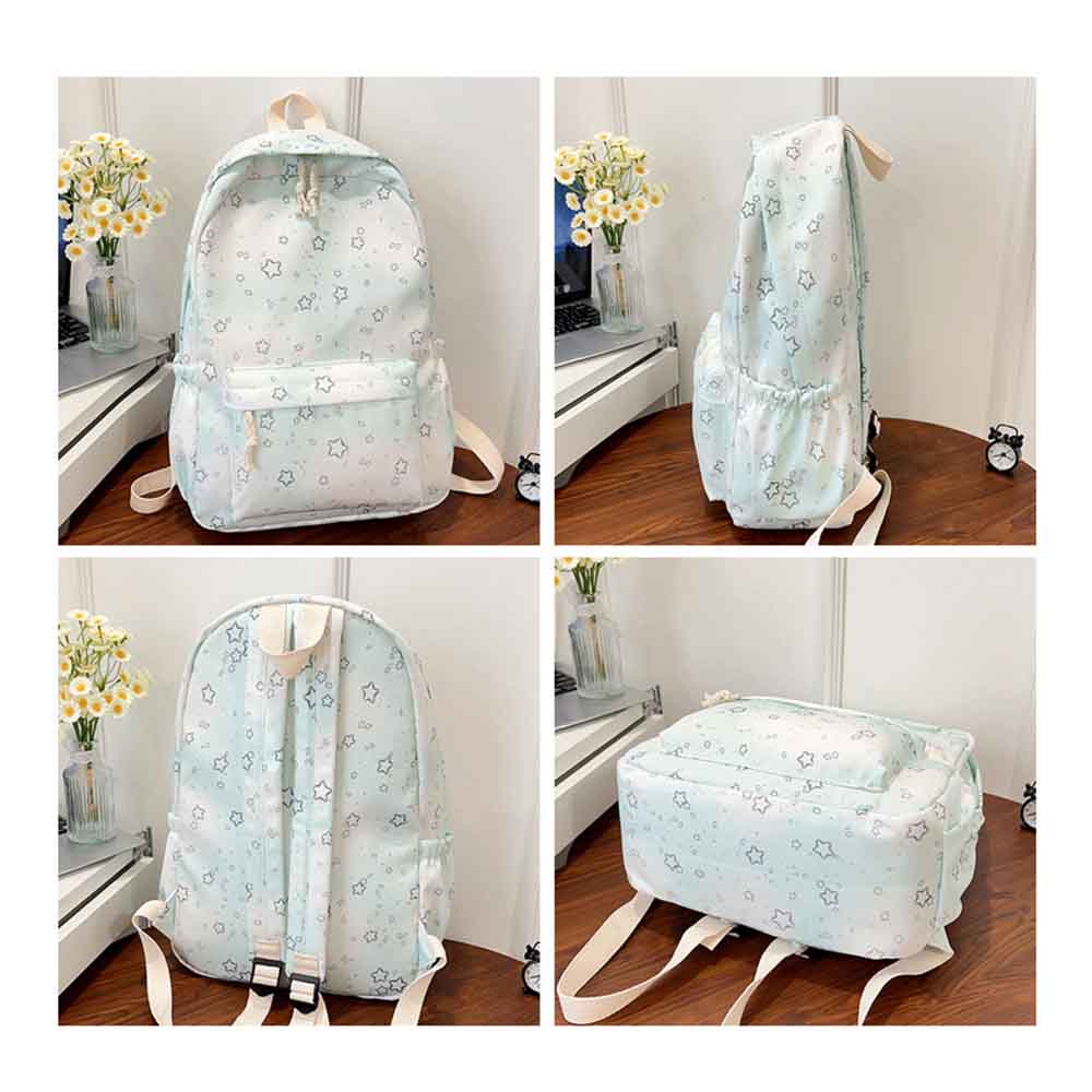 Large Capacity Women's Backpac - Embroidery Name Designs ulasan dan harga