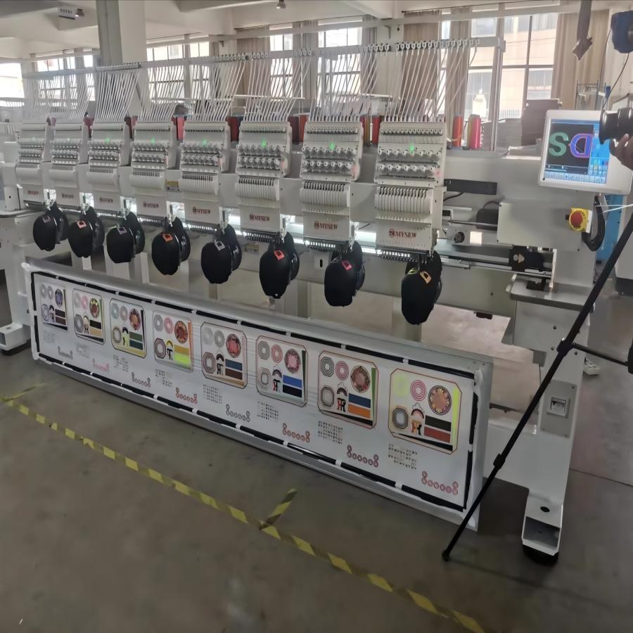 MFGS 1508 Professional 8 Head  - Embroidery Machine Computerized ulasan dan harga