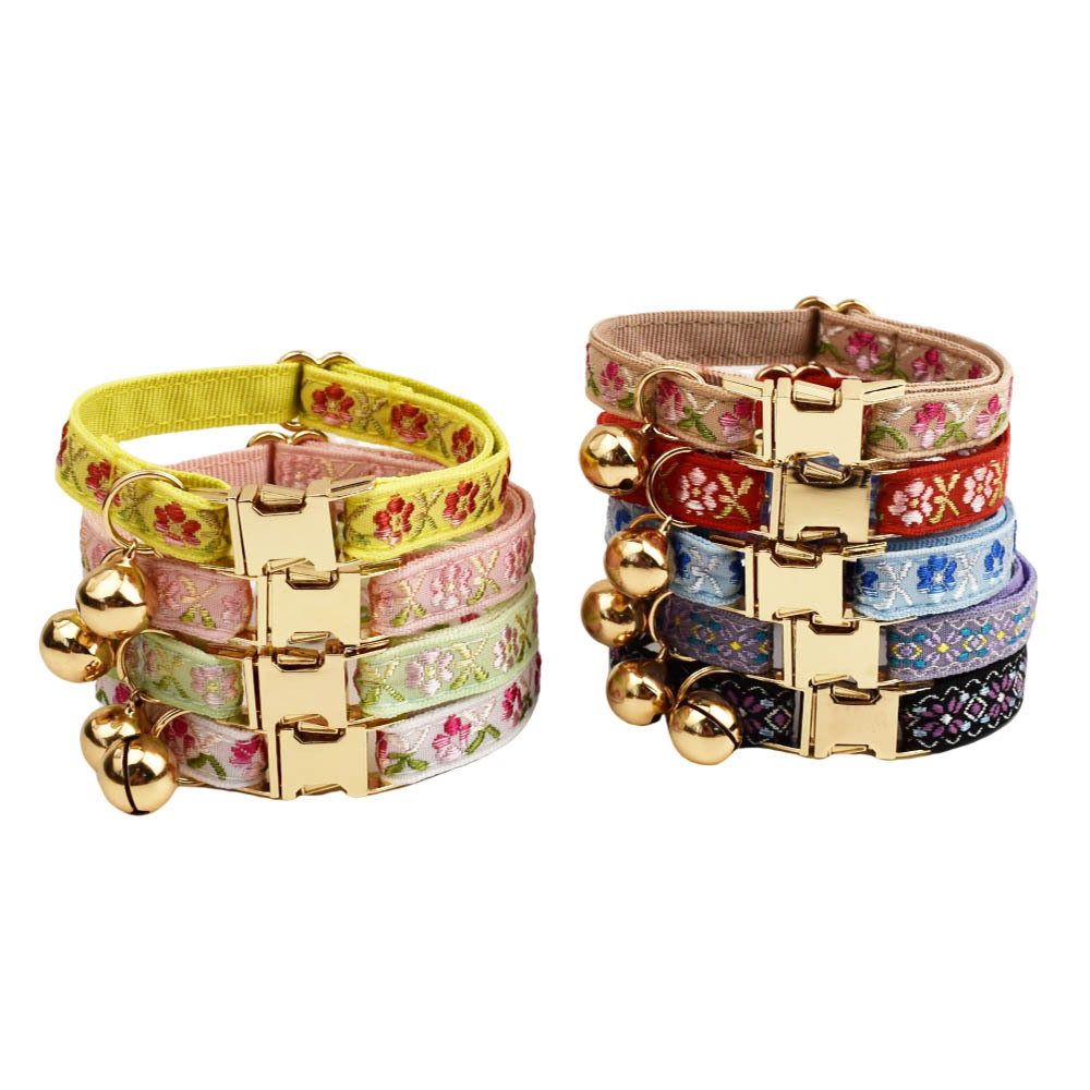 Personalized Logo Cat Collar C - Embroidery Name Designs ulasan dan harga