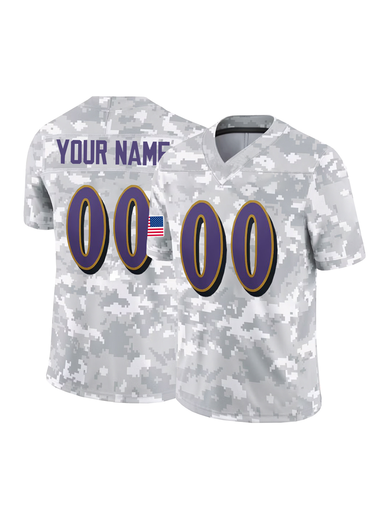 Customized Name And Number Des - Embroidery Men Shirt ulasan dan harga