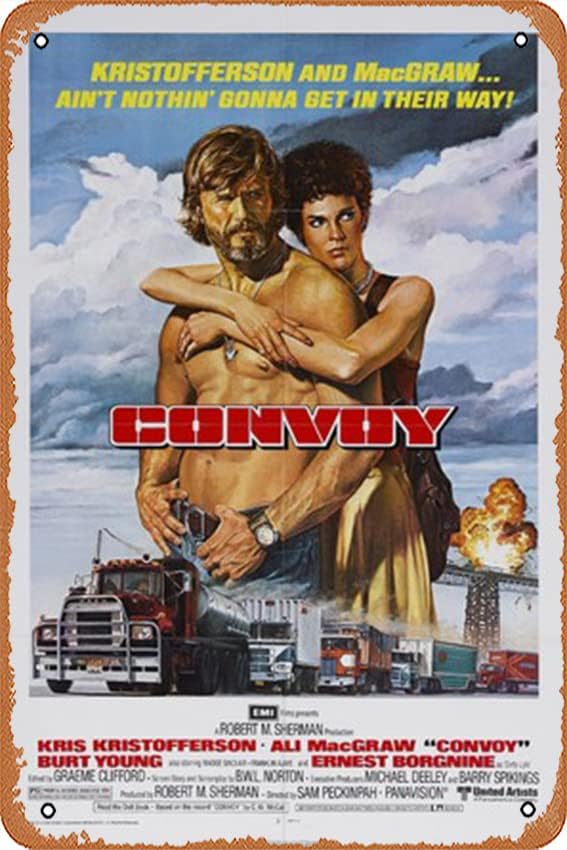 Convoy Movie Poster Decoration - Embroidery Studio ulasan dan harga