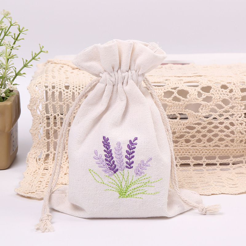 10pcs Lavender Pouches Dry Flo - Embroidery House ulasan dan harga