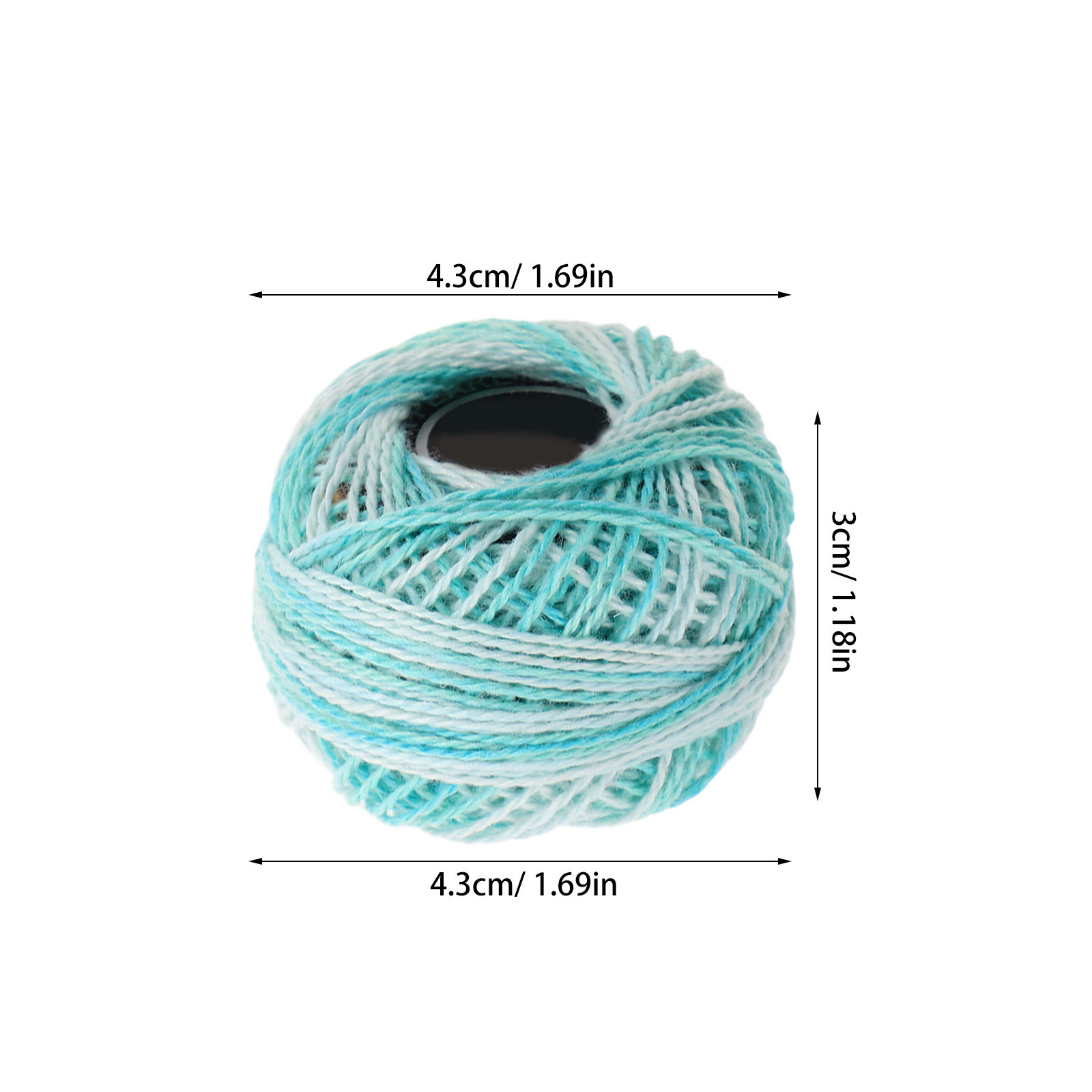 12Pcs Colorful Cotton Embroide - Embroidery Kit ulasan dan harga