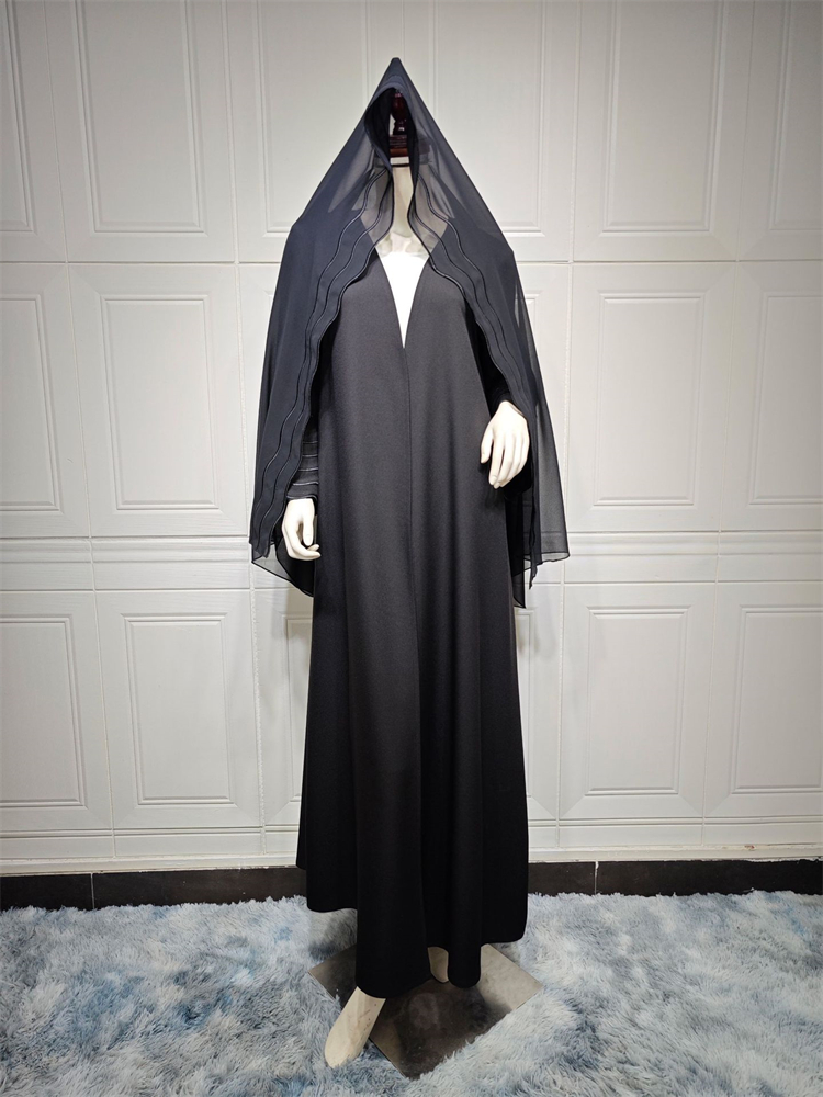 Ramadan Women Dubai Kimono Khi - Embroidery Hijab ulasan dan harga