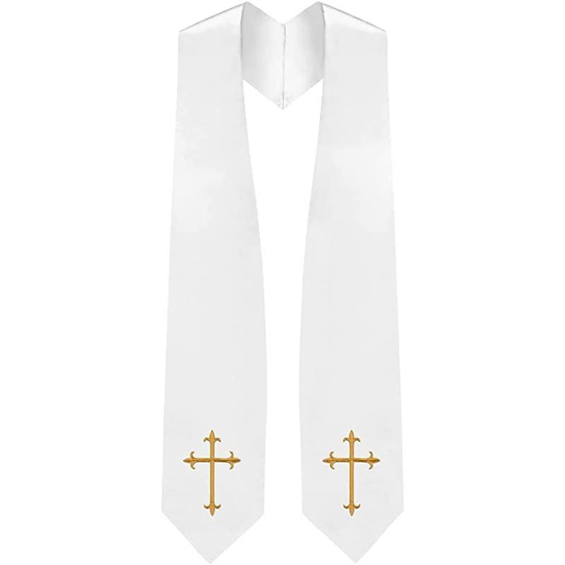 Reversible Clergy Stole Double - Embroidery Underwear ulasan dan harga