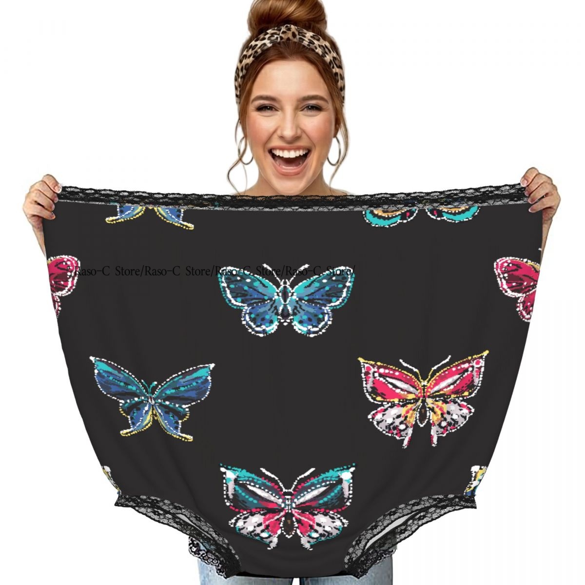 Funny Granny Underwear Embroid - Embroidery Underwear ulasan dan harga