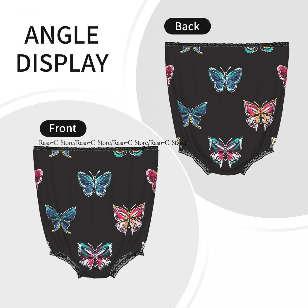 Funny Granny Underwear Embroid - Embroidery Underwear ulasan dan harga