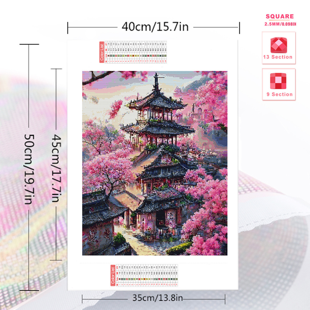 Evershine Full Square Diamond  - Embroidery House ulasan dan harga