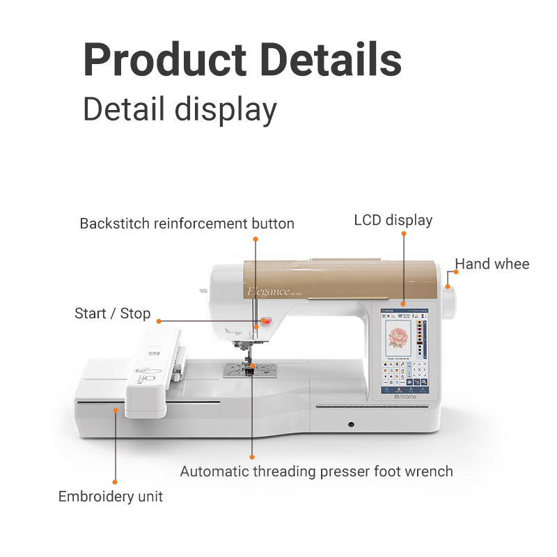 Easy Use Ricoma RSE5000 Househ - Embroidery Machine Computerized ulasan dan harga