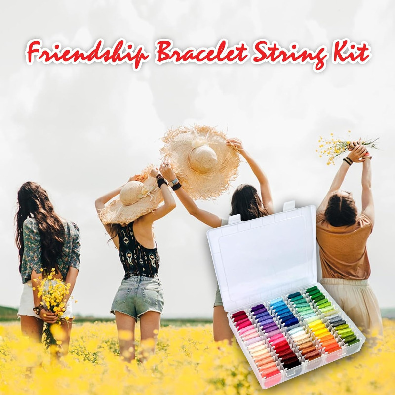 100% Cotton Embroidery Thread  - Embroidery Kit ulasan dan harga